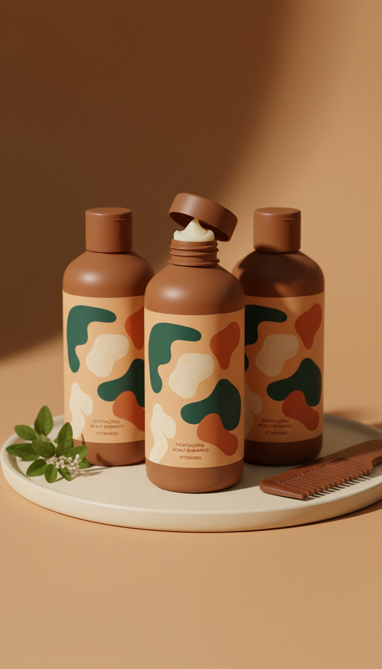Revitalizing Scalp Shampoo with Peppermint